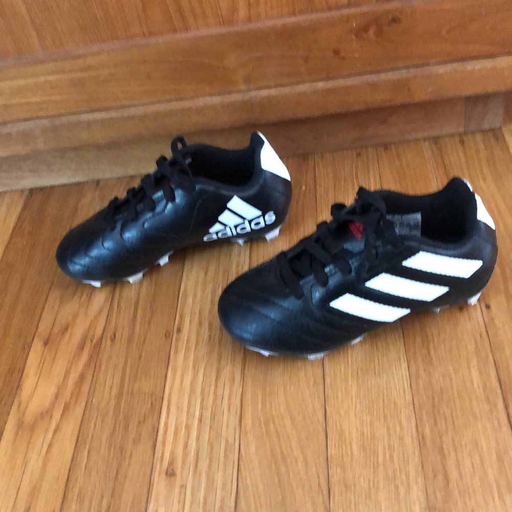 Adidas kids soccer cleats.